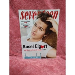 Ansel Elgort Seventeen magazine